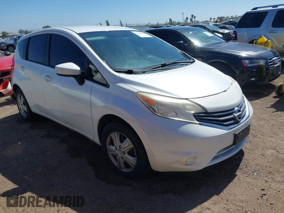 2015 Nissan Note S z VIN 3N1CE2CP8FL366337, wystawiony jako IAAI lot #42526204 z przebiegiem 146 537 mil mil oraz . Historia ofert i sprzedaży dostępna na DreamBid. Obrazek 1.