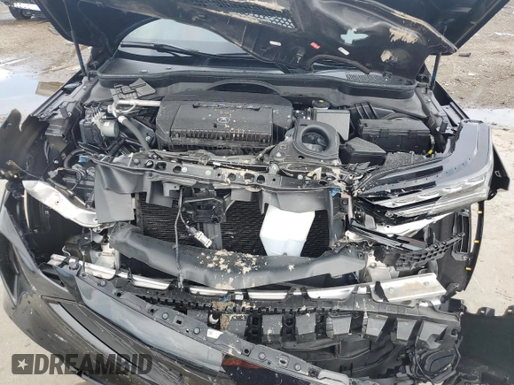 2022 Acura MDX w/A-Spec Package with VIN 5J8YE1H0XNL051642, listed as a Copart auction lot 70593004 with 27,978 mi miles and Salvage Title. Bid and sale history available at carsss.com. Image 12.