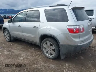 2010 GMC Acadia SLT2 with VIN 1GKLVNED0AJ164842, listed as a IAAI auction lot 41746075 with 186,567 mi miles and . Bid and sale history available at DreamBid. Image 3.