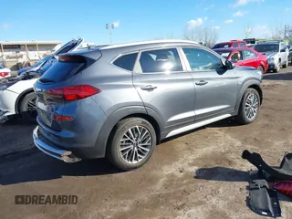 2019 Hyundai Tucson Ultimate with VIN KM8J3CAL1KU068739, listed as a IAAI auction lot 41738850 with 6,005 mi miles. Bid and sale history available at carsss.com. Image 4.