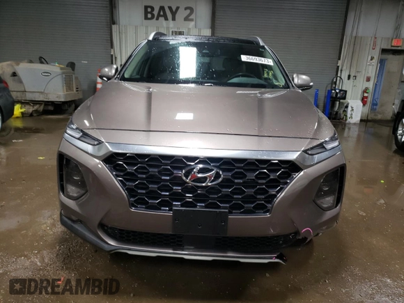 2020 Hyundai Santa Fe SEL with VIN 5NMS3CAA3LH218947, listed as a Copart auction lot 36693673 with 44,914 mi miles. Bid and sale history available at carsss.com. Image 5.