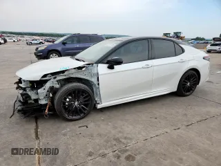 2023 Toyota Camry TRD with VIN 4T1KZ1AK3PU085712, listed as a Copart auction lot 58147325 with 28,440 mi miles and Salvage title. Bid and sale history available at DreamBid. Image 1.