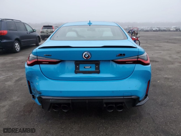2023 BMW M4 Competition xDrive with VIN WBS43AZ04PCM30889, listed as a Copart auction lot 81932723 with NaN miles and Salvage Title. Bid and sale history available at carsss.com. Image 6.