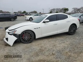 2017 Maserati Ghibli S с VIN ZAM57RSA6H1221180, выставлен на аукционе Copart как лот 50381885 с пробегом 62 565 миль миль и Списание • Salvage title. История ставок и продаж доступна на DreamBid. Изображение 1.