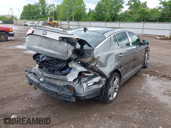 2013 Kia Optima SX z VIN 5XXGR4A65DG120332, wystawiony jako IAAI lot #42323216 z przebiegiem Nie podano mil oraz . Historia ofert i sprzedaży dostępna na DreamBid. Obrazek 4.