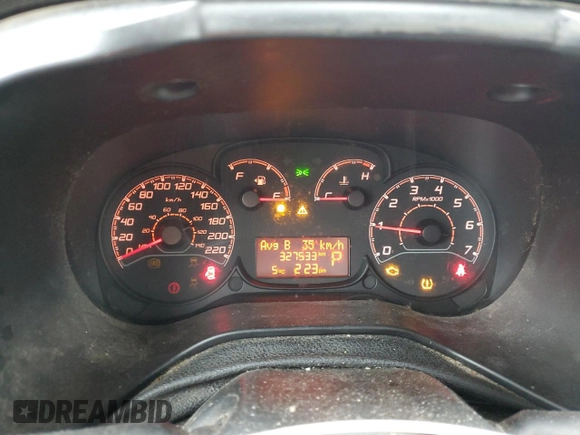 2015 Ram ProMaster City Cargo with VIN ZFBERFCT7F6A09438, listed as a Copart auction lot 52624485 with 327,533 mi miles and Salvage Title. Bid and sale history available at DreamBid. Image 9.
