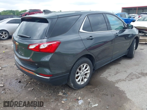 2019 Chevrolet Equinox LT z VIN 2GNAXKEV3K6125060, wystawiony jako IAAI lot #42162180 z przebiegiem 83 100 mil mil oraz . Historia ofert i sprzedaży dostępna na DreamBid. Obrazek 4.