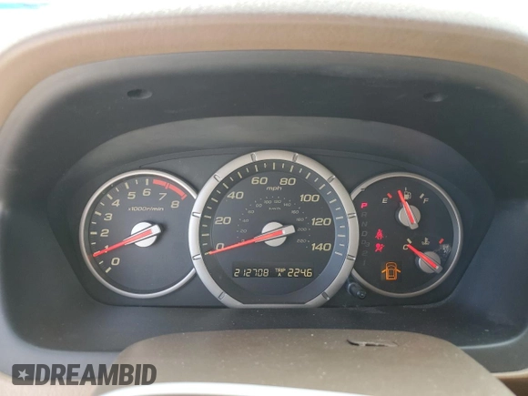 2006 Honda Pilot EX with VIN 5FNYF28406B007416, listed as a Copart auction lot 48826825 with 212,708 mi miles and Salvage Title. Bid and sale history available at DreamBid. Image 9.