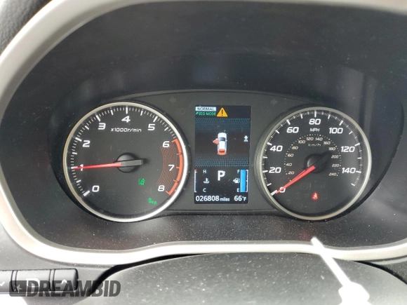 2022 Mitsubishi Eclipse Cross SE с VIN JA4ATWAA7NZ056505, выставлен на аукционе Copart как лот 55975025 с пробегом 26 808 миль миль и Списание • Salvage title. История ставок и продаж доступна на DreamBid. Изображение 9.