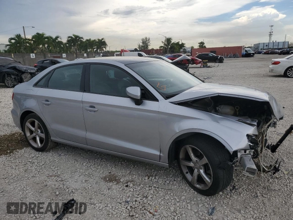 2015 Audi A3 1.8T Premium with VIN WAUACGFFXF1131243, listed as a Copart auction lot 62444203 with 41,133 mi miles. Bid and sale history available at carsss.com. Image 4.