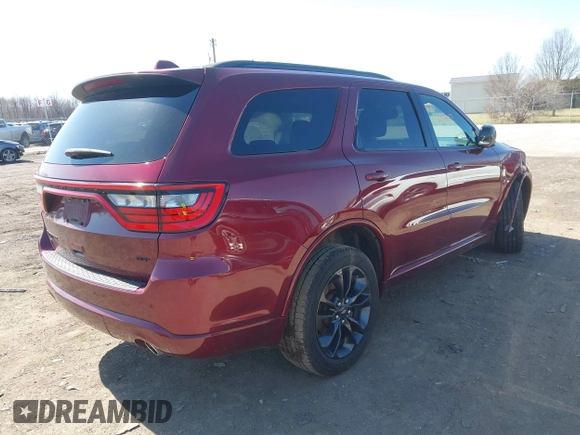 2021 Dodge Durango GT z VIN 1C4RDJDG8MC558966, wystawiony jako IAAI lot #41864882 z przebiegiem 74 124 mil mil oraz . Historia ofert i sprzedaży dostępna na DreamBid. Obrazek 4.