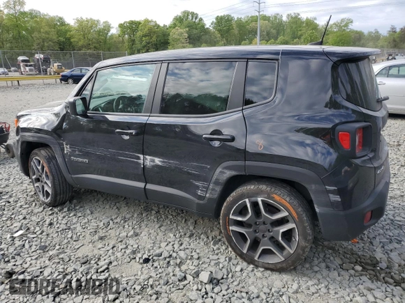 2020 Jeep Renegade Jeepster with VIN ZACNJBAB0LPL97557, listed as a Copart auction lot 52423944 with 86,763 mi miles and Salvage Title. Bid and sale history available at carsss.com. Image 2.