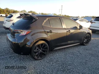 2022 Toyota Corolla Hatchback SE with VIN JTND4MBE8N3190413, listed as a Copart auction lot 76934654 with 0 mi miles and Non Repairable. Bid and sale history available at carsss.com. Image 3.