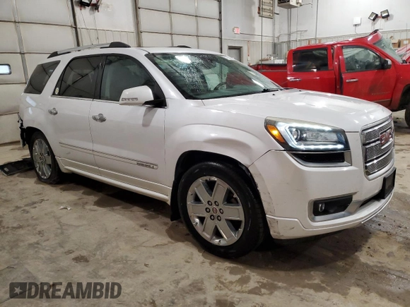 2016 GMC Acadia Denali z VIN 1GKKVTKD1GJ225693, wystawiony jako Copart lot #51792145 z przebiegiem Nie podano mil oraz Czysty tytuł • Clean title. Historia ofert i sprzedaży dostępna na DreamBid. Obrazek 4.