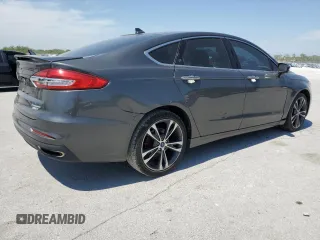 2019 Ford Fusion Titanium with VIN 3FA6P0D98KR123889, listed as a Copart auction lot 53515925 with 172,596 mi miles and Clean title. Bid and sale history available at DreamBid. Image 3.