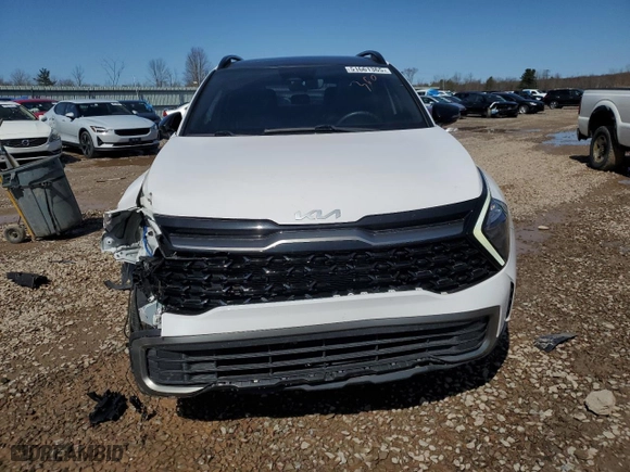 2023 Kia Sportage X-Line with VIN 5XYK6CAF4PG038122, listed as a Copart auction lot 51661365 with 21,194 mi miles and Salvage Title. Bid and sale history available at carsss.com. Image 5.