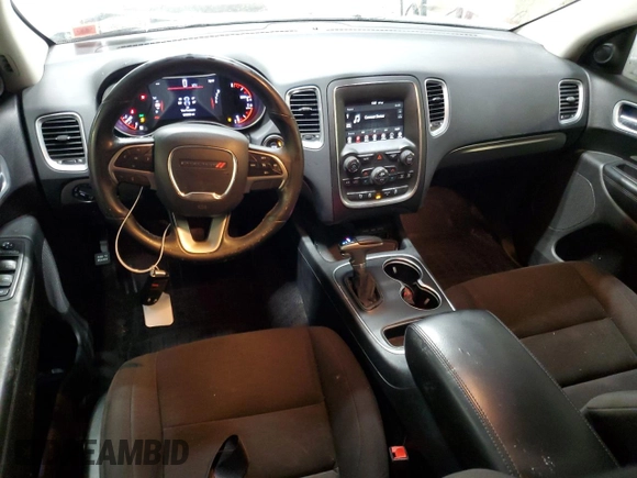 2019 Dodge Durango SXT Plus with VIN 1C4RDHAG7KC644618, listed as a Copart auction lot 43945855 with 100,283 mi miles and Salvage Title. Bid and sale history available at DreamBid. Image 8.