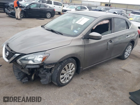 2017 Nissan Sentra SV with VIN 3N1AB7AP1HL653652, listed as a IAAI auction lot 42446195 with 123,391 mi miles and . Bid and sale history available at DreamBid. Image 2.