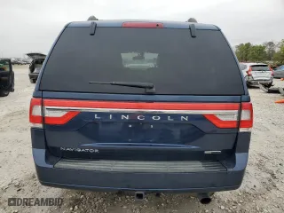 2016 Lincoln Navigator Select with VIN 5LMJJ2HT4GEL06104, listed as a Copart auction lot 45291395 with 185,604 mi miles and Salvage Title. Bid and sale history available at carsss.com. Image 6.