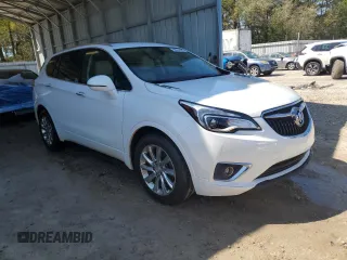 2019 Buick Envision Essence with VIN LRBFXCSA2KD060112, listed as a Copart auction lot 50254635 with 72,630 mi miles and Salvage Title. Bid and sale history available at DreamBid. Image 4.