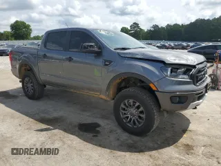 2021 Ford Ranger XL with VIN 1FTER4FH7MLD75517, listed as a Copart auction lot 59652865 with 96,652 mi miles and Salvage title. Bid and sale history available at DreamBid. Image 4.