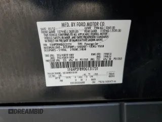 2013 Ford Taurus Limited with VIN 1FAHP2F89DG131731, listed as a Copart auction lot 48609065 with 116,975 mi miles and Salvage title. Bid and sale history available at DreamBid. Image 14.