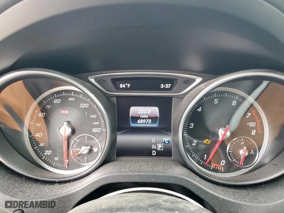 2019 Mercedes-Benz CLA with VIN WDDSJ4EBXKN721879, listed as a Copart auction lot 50407905 with 68,937 mi miles and Salvage Title. Bid and sale history available at carsss.com. Image 9.
