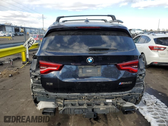 2019 BMW X3 M40i with VIN 5UXTS3C55K0Z05576, listed as a Copart auction lot 88419555 with 87,170 mi miles and Salvage Title. Bid and sale history available at DreamBid. Image 6.