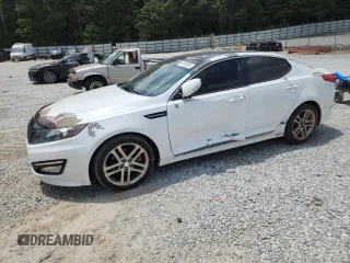 2013 Kia Optima SX with VIN 5XXGR4A61DG115693, listed as a Copart auction lot 62468505 with 149,508 mi miles and Salvage title. Bid and sale history available at DreamBid. Image 1.