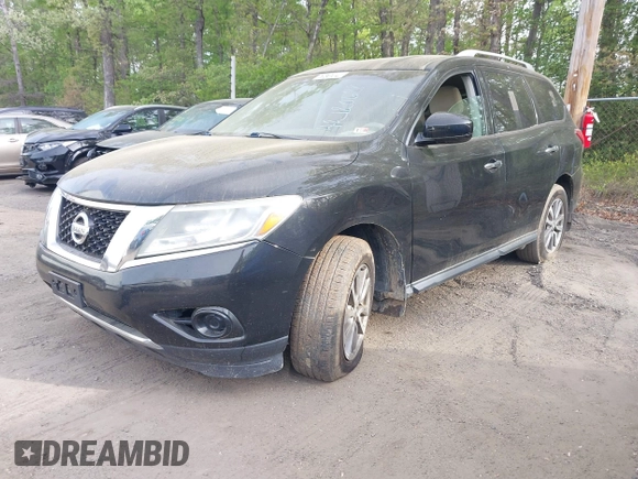 2015 Nissan Pathfinder S with VIN 5N1AR2MN2FC721337, listed as a IAAI auction lot 42120678 with 242,287 mi miles. Bid and sale history available at carsss.com. Image 17.