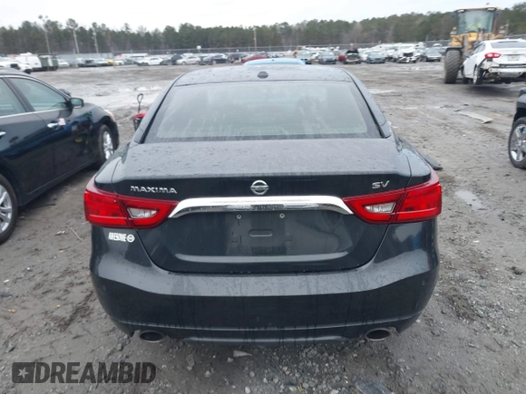 2017 Nissan Maxima SV with VIN 1N4AA6AP9HC383839, listed as a IAAI auction lot 41293915 with 141,621 mi miles and . Bid and sale history available at DreamBid. Image 16.