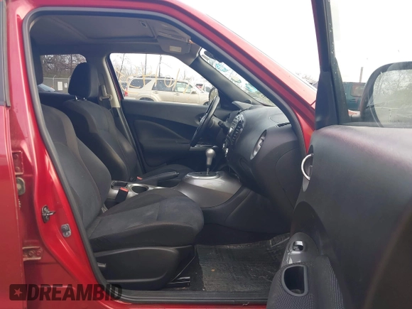 2013 Nissan Juke SV with VIN JN8AF5MV5DT224900, listed as a IAAI auction lot 41967453 with 165,213 mi miles. Bid and sale history available at carsss.com. Image 5.