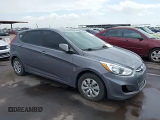 2017 Hyundai Accent SE with VIN KMHCT5AE7HU317074, listed as a IAAI auction lot 42194398 with 98,294 mi miles and . Bid and sale history available at DreamBid. Image 1.