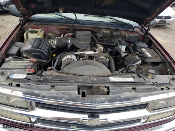 1999 Chevrolet Tahoe Z71 with VIN 1GNEK13R8XJ530020, listed as a Copart auction lot 46325435 with 409,412 mi miles and Salvage Title. Bid and sale history available at carsss.com. Image 11.