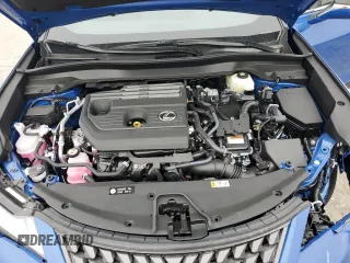 2025 Lexus UX with VIN JTHUCJDH7S2004454, listed as a Copart auction lot 84698594 with 9,684 mi miles and Salvage Title. Bid and sale history available at carsss.com. Image 12.