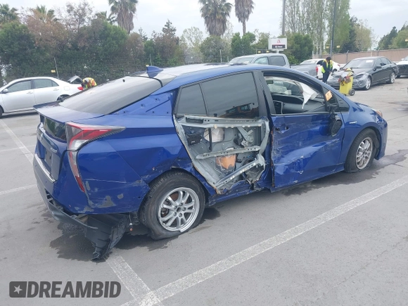 2018 Toyota Prius Two with VIN JTDKBRFU7J3066126, listed as a IAAI auction lot 42064006 with 119,947 mi miles and . Bid and sale history available at carsss.com. Image 4.