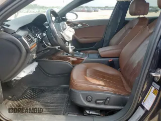 2014 Audi A6 Premium Plus with VIN WAUGFAFC7EN153034, listed as a Copart auction lot 57344305 with 82,837 mi miles and Salvage title. Bid and sale history available at DreamBid. Image 7.