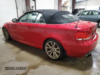2012 BMW 1 Series 135i with VIN WBAUN7C55CVM26371, listed as a Copart auction lot 71600354 with Not provided miles and Salvage title. Bid and sale history available at DreamBid. Image 2.