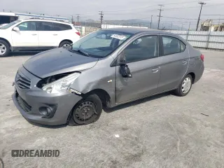2017 Mitsubishi Mirage ES z VIN ML32F3FJ8HHF10138, wystawiony jako Copart lot #54552515 z przebiegiem 47 796 mil mil oraz Szkody całkowita. Historia ofert i sprzedaży dostępna na DreamBid. Obrazek 1.