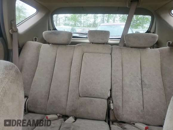 2005 Nissan Murano SL z VIN JN8AZ08W95W441878, wystawiony jako Copart lot #59869955 z przebiegiem 134 850 mil mil oraz Nie do naprawy • Non repairable. Historia ofert i sprzedaży dostępna na DreamBid. Obrazek 10.