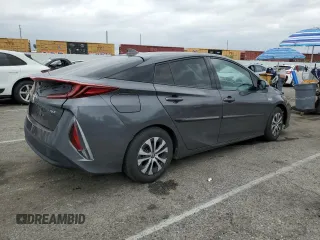 2020 Toyota Prius Prime LE with VIN JTDKARFP8L3143845, listed as a Copart auction lot 51046095 with 121,367 mi miles and Salvage Title. Bid and sale history available at carsss.com. Image 3.