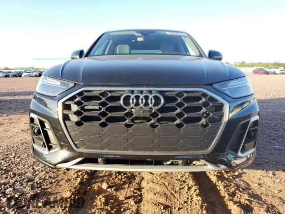 2023 Audi Q5 S line Premium Plus with VIN WA1EAAFY4P2019987, listed as a Copart auction lot 59900015 with 23,663 mi miles and Salvage title. Bid and sale history available at DreamBid. Image 5.