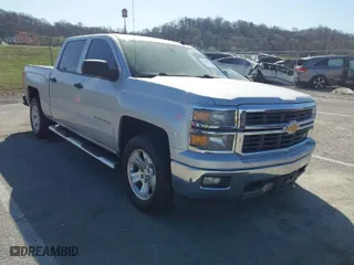 2014 Chevrolet Silverado 1500 LT with VIN 3GCUKREC3EG209125, listed as a IAAI auction lot 41815872 with NaN miles. Bid and sale history available at carsss.com. Image 1.