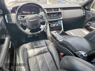 2016 Land Rover Range Rover Supercharged with VIN SALGS2EF5GA277421, listed as a Copart auction lot 62776115 with 93,201 mi miles and Salvage title. Bid and sale history available at DreamBid. Image 8.