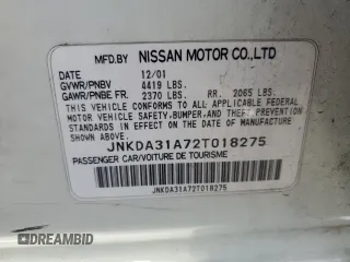 2002 Infiniti I35 Luxury with VIN JNKDA31A72T018275, listed as a Copart auction lot 79527544 with 170,178 mi miles and Salvage Title. Bid and sale history available at carsss.com. Image 12.