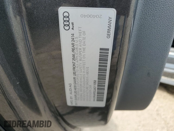 2018 Audi S5 Prestige z VIN WAUR4AF50JA011058, wystawiony jako Copart lot #54910465 z przebiegiem 63 142 mil mil oraz Czysty tytuł • Clean title. Historia ofert i sprzedaży dostępna na DreamBid. Obrazek 12.