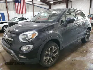 2016 FIAT 500X Trekking with VIN ZFBCFYCT2GP362545, listed as a Copart auction lot 62196805 with 56,221 mi miles and Clean title. Bid and sale history available at DreamBid. Image 1.