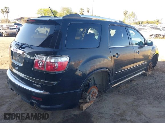 2012 GMC Acadia Denali with VIN 1GKKVTED5CJ306055, listed as a IAAI auction lot 41861394 with 100,628 mi miles. Bid and sale history available at carsss.com. Image 4.