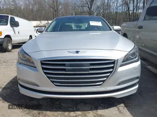 2017 Genesis G80 3.8L z VIN KMHGN4JE4HU175417, wystawiony jako IAAI lot #41818684 z przebiegiem 83 658 mil mil oraz . Historia ofert i sprzedaży dostępna na DreamBid. Obrazek 6.