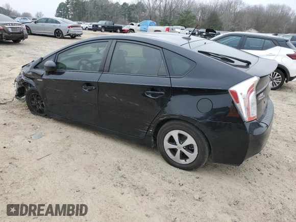 2013 Toyota Prius One with VIN JTDKN3DU3D1634850, listed as a Copart auction lot 43757665 with 149,299 mi miles and Salvage Title. Bid and sale history available at DreamBid. Image 2.